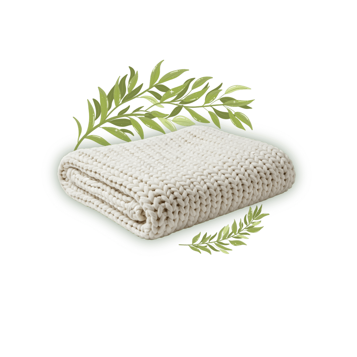 Cozy Cream Throw Blanket