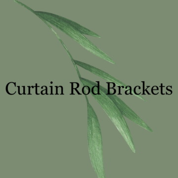 Curtain Rod Brackets