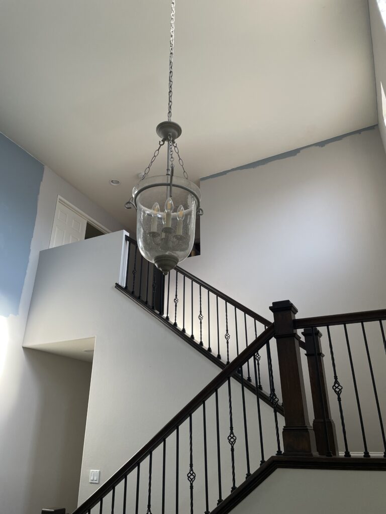 Our Entryway Before & After: A Lighting Update | Willow Haven Co