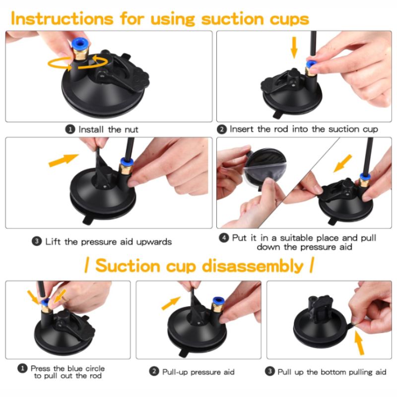 12-Piece Interactive Cat Toy Set – Suction Cup, Door Hanging & Feather Toys | Willow Haven Co Instructions for assembling and installing suction cup cat toy set