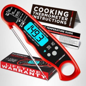 Alpha Grillers Instant-Read Meat Thermometer