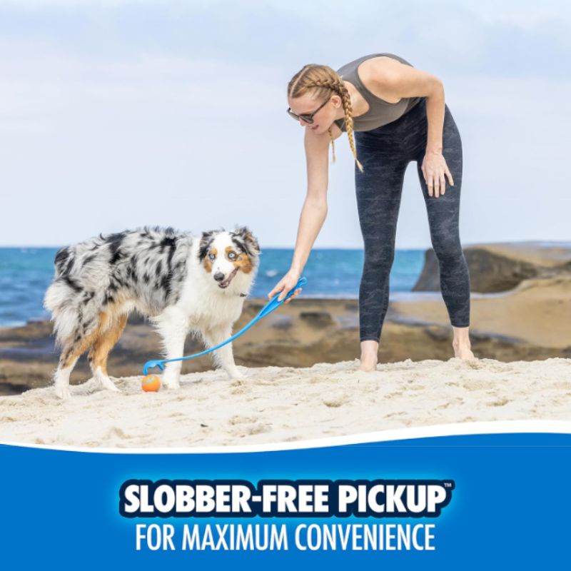 Chuckit! Ultra Dog Ball Launcher & Fetch Ball Bundle – 26" Classic with 3 Medium Balls | Willow Haven Co Chuckit! dog ball launcher slobber free pickup for hands free fetch