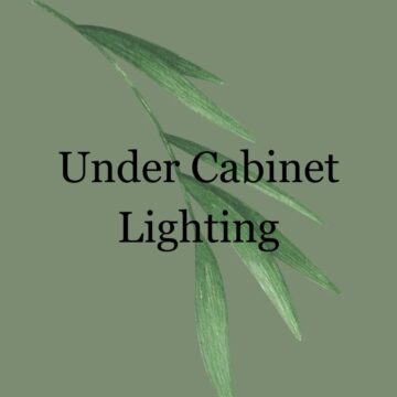 Under Cabinet Lighting