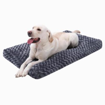 Washable Dog Crate Bed – Plush, Anti-Slip & Machine Washable