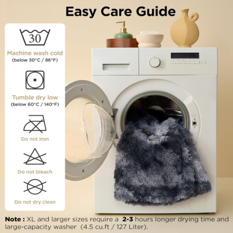 Waterproof Dog Blanket – Cozy Washable Throw for Beds, Crates & Furniture | Willow Haven Co Machine washable waterproof dog blanket care instructions