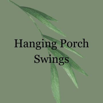 Hanging Porch Swings