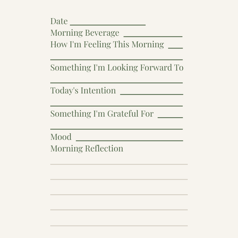 Cozy Morning Journal: Gratitude, Intentions, and Fresh Beginnings | Willow Haven Co Cozy Morning Journal: Gratitude, Intentions, and Fresh Beginnings - Image 3