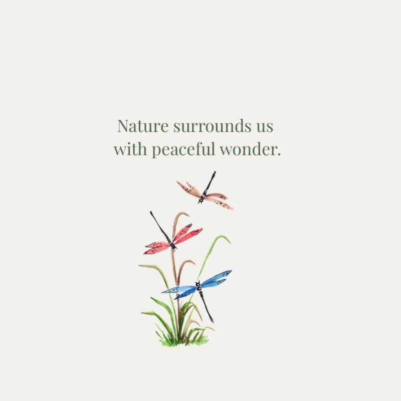 Cozy Nature Journal: Outdoor Reflections and Nature Observations | Willow Haven Co Inspirational nature quote page