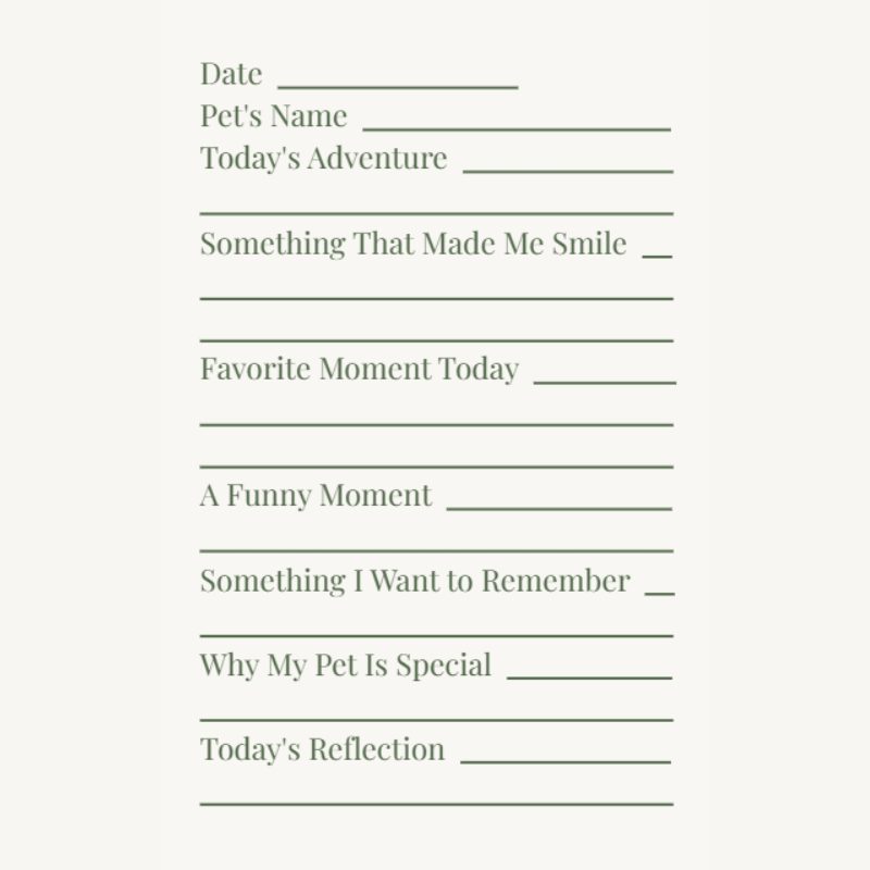 Cozy Pet Journal: A Keepsake Journal for Pet Lovers | Willow Haven Co Cozy Pet Journal: A Keepsake Journal for Pet Lovers - Image 3