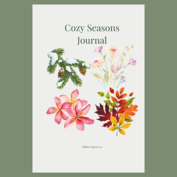 Cozy Seasons Journal cover