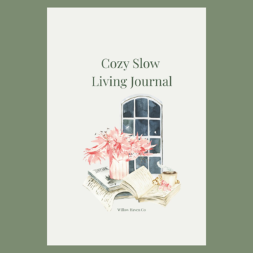 Cozy Slow Living Journal cover